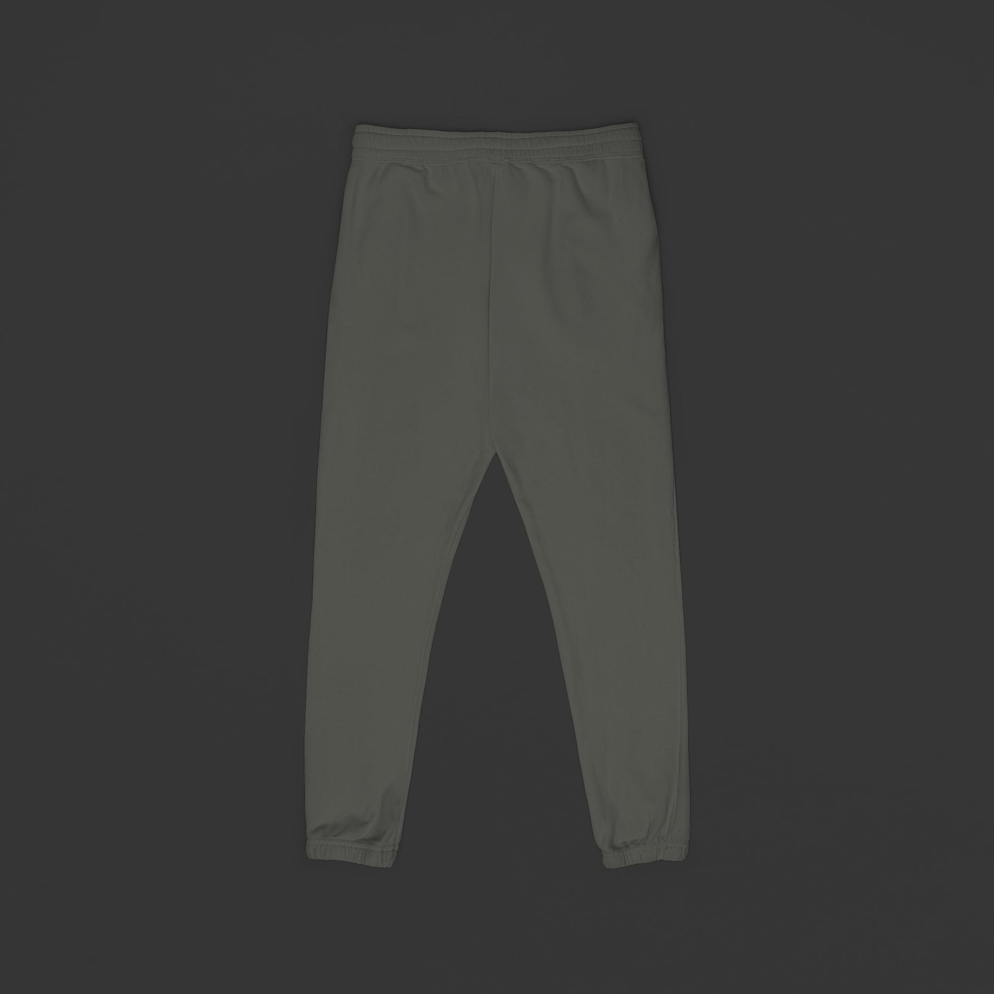 Sweatpants — 'WM' Drip Graphic Fleece Joggers