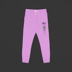 Sweatpants — 'WM' Drip Graphic Fleece Joggers