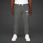 Sweatpants — 'WM' Drip Graphic Fleece Joggers