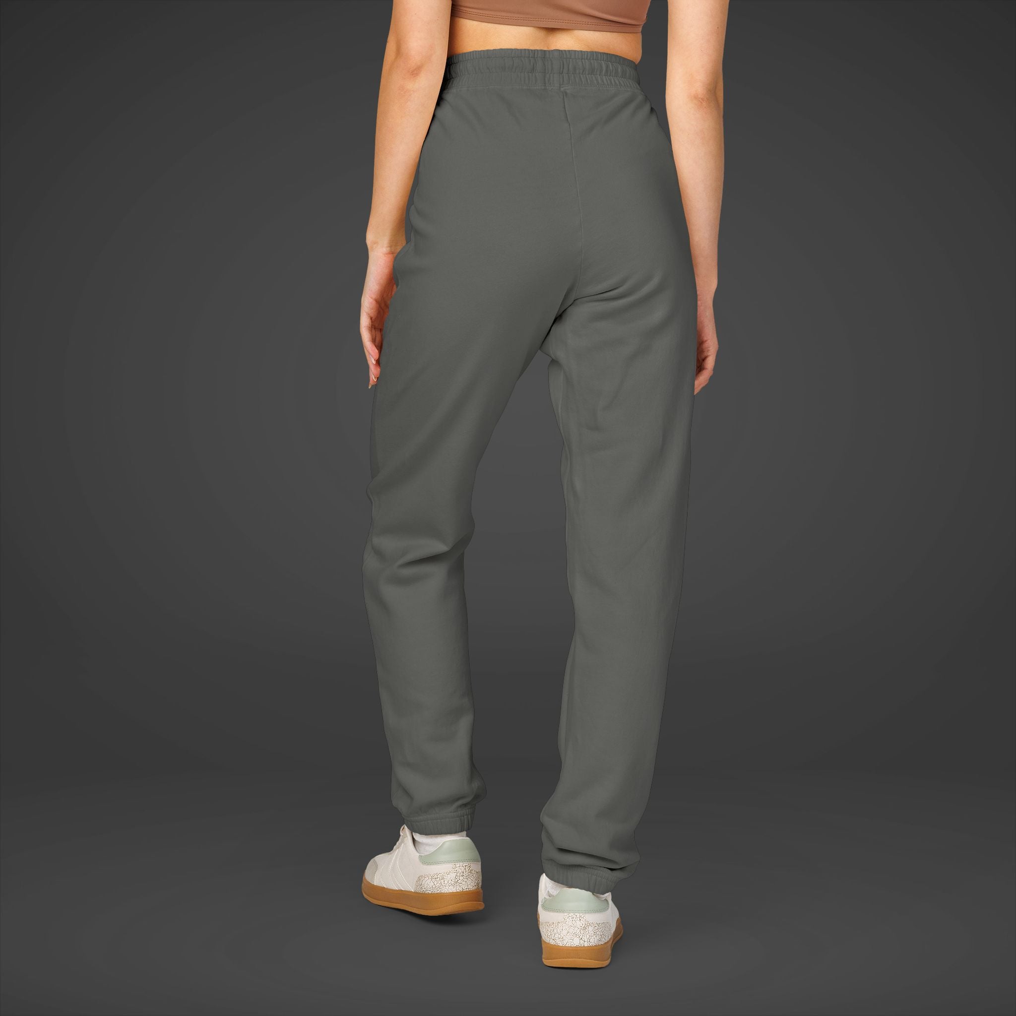 Sweatpants — 'WM' Drip Graphic Fleece Joggers