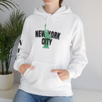 New York City Hoodie - Statue of Liberty & Brooklyn Bridge